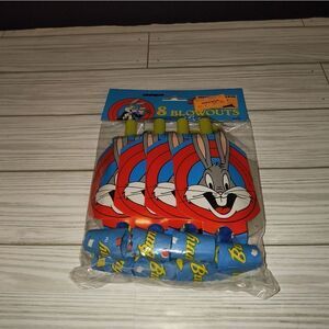 Unique Bugs Bunny Blowouts Set Of 8 Vintage 1989 Warner Bros New